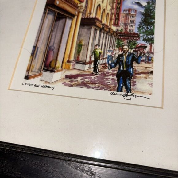 Signed Print: Tivoli Theatre Columbia Heights Washington DC - Picture 5 of 5